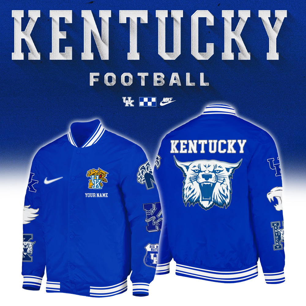 Kentucky Wildcats Bomber Jacket - Famjoys Kentucky Wildcats Bomber Jacket - Famjoys