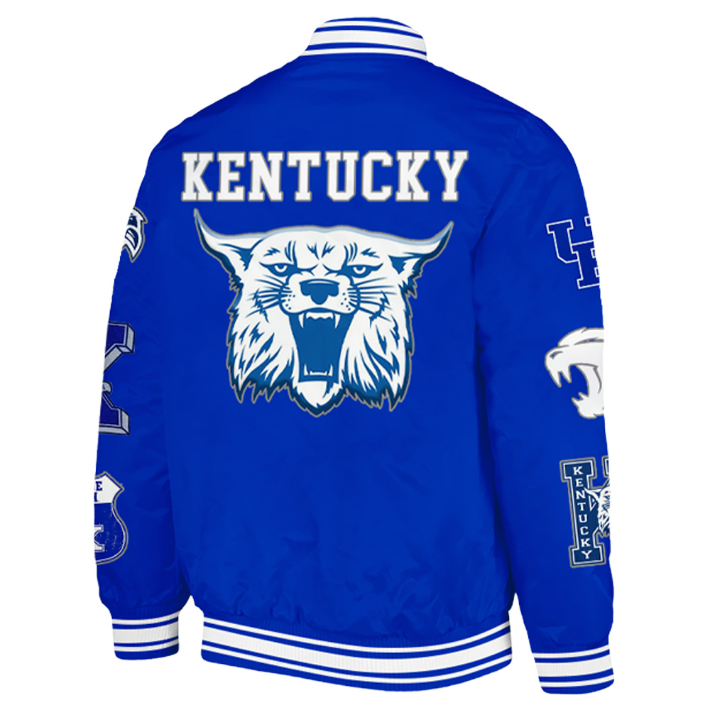 Kentucky Wildcats Bomber Jacket - Famjoys Kentucky Wildcats Bomber Jacket - Famjoys