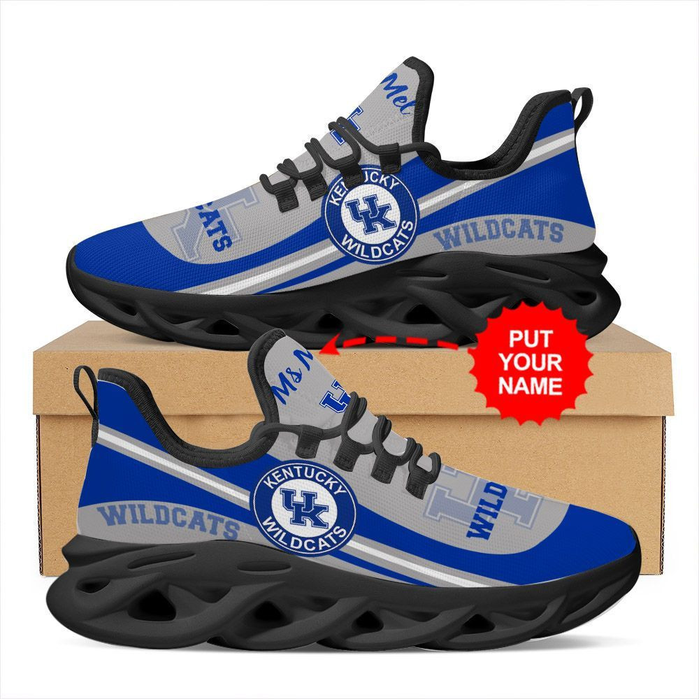 Kentucky Wildcats Custom Name Personalized Max Soul Sneakers Shoes - Famjoys Kentucky Wildcats Custom Name Personalized Max Soul Sneakers Shoes - Famjoys