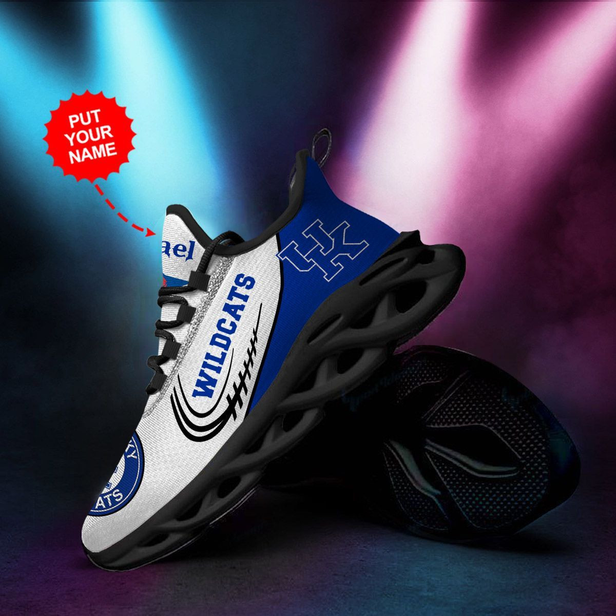 Kentucky Wildcats Custom Personalized Max Soul Sneakers Shoes - Famjoys Kentucky Wildcats Custom Personalized Max Soul Sneakers Shoes - Famjoys