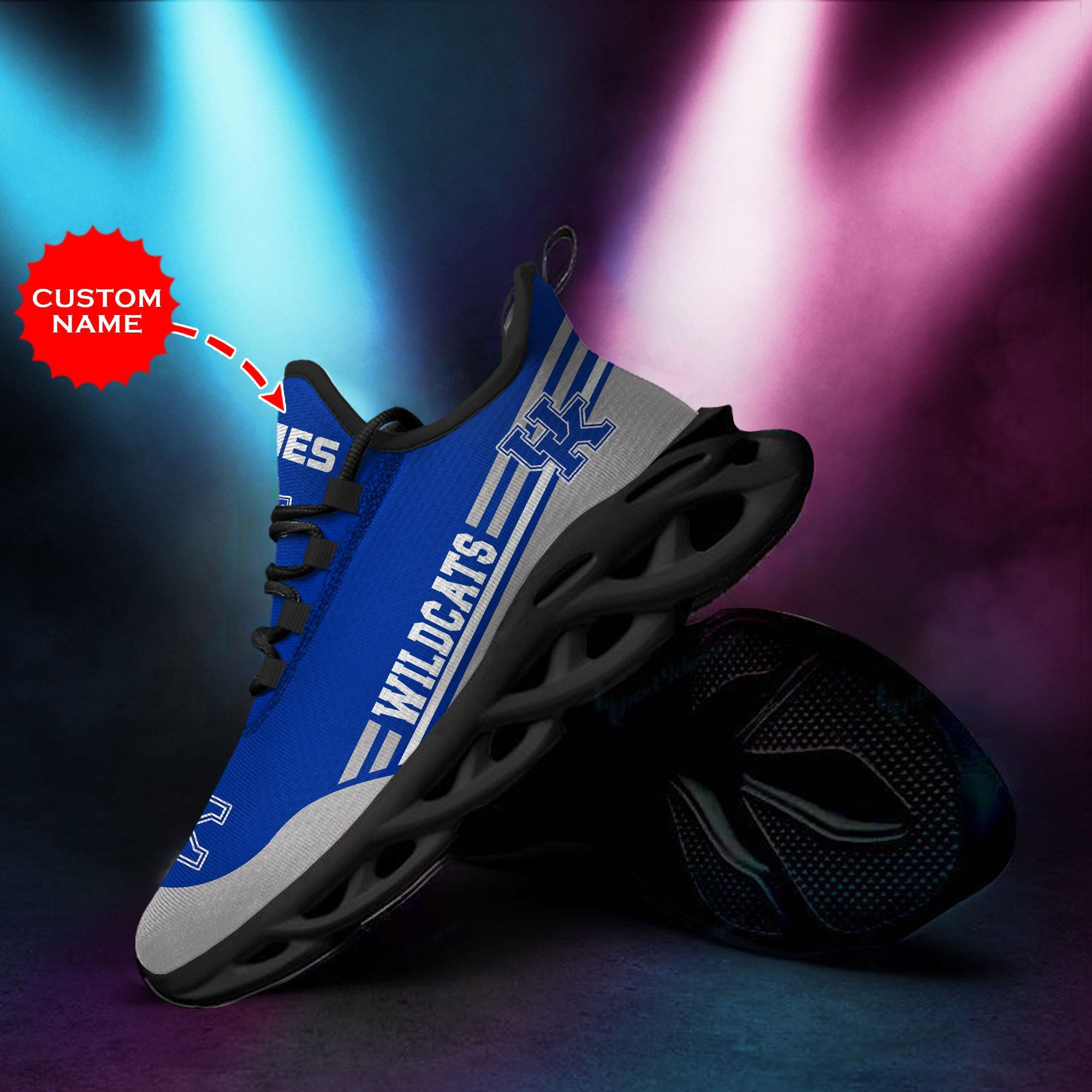 Kentucky Wildcats Custom Personalized Max Soul Sneakers Shoes - Famjoys Kentucky Wildcats Custom Personalized Max Soul Sneakers Shoes - Famjoys
