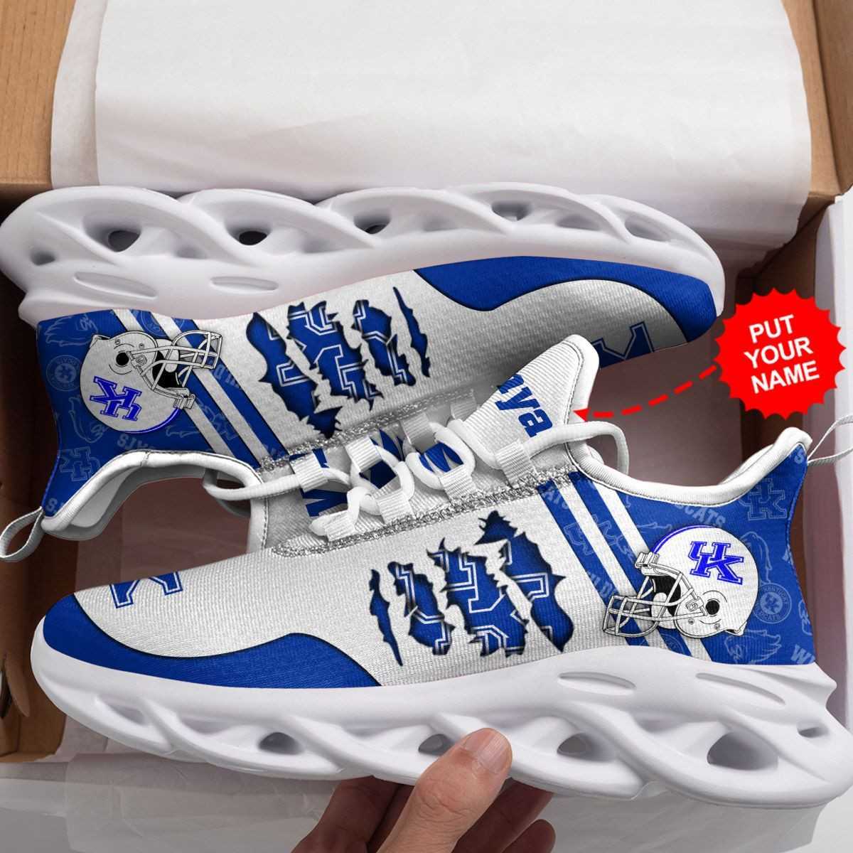 Kentucky Wildcats Custom Personalized Max Soul Sneakers Shoes - Famjoys Kentucky Wildcats Custom Personalized Max Soul Sneakers Shoes - Famjoys