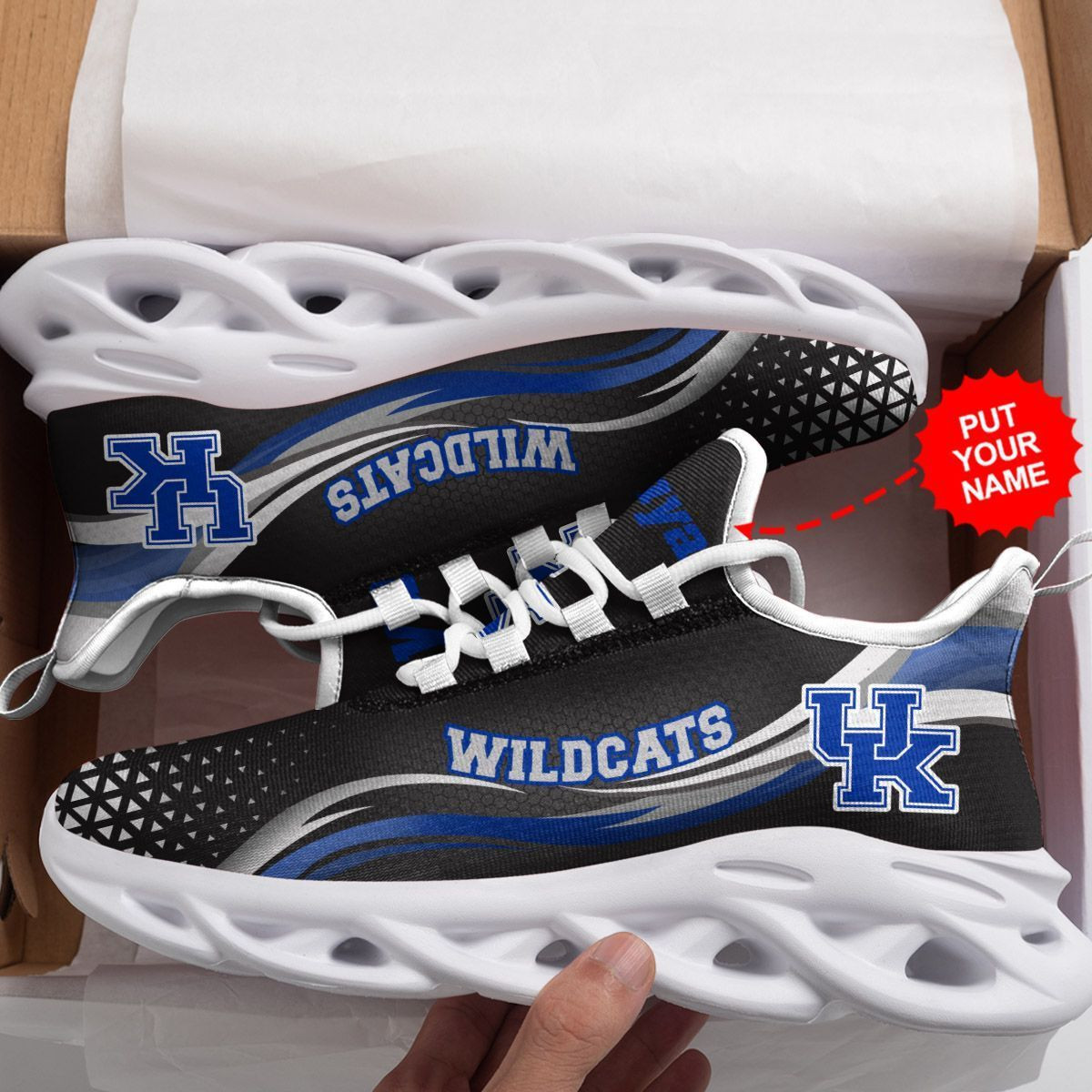 Kentucky Wildcats Custom Personalized Max Soul Sneakers Shoes - Famjoys Kentucky Wildcats Custom Personalized Max Soul Sneakers Shoes - Famjoys