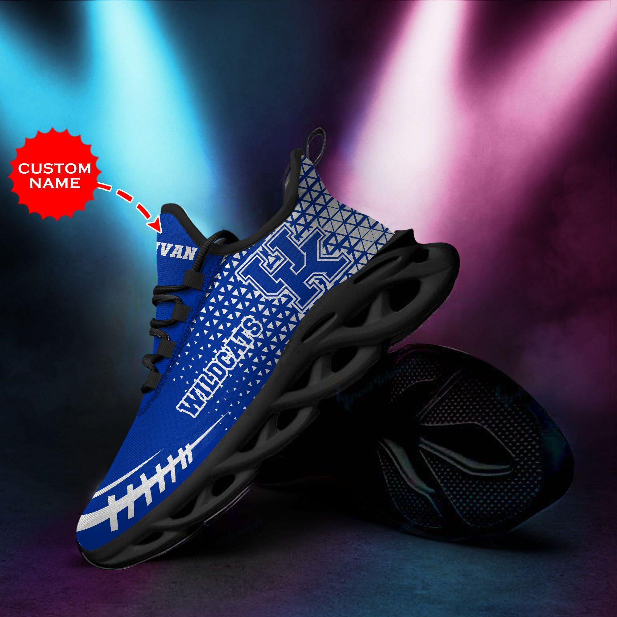 Kentucky Wildcats Custom Personalized Max Soul Sneakers Shoes - Famjoys Kentucky Wildcats Custom Personalized Max Soul Sneakers Shoes - Famjoys