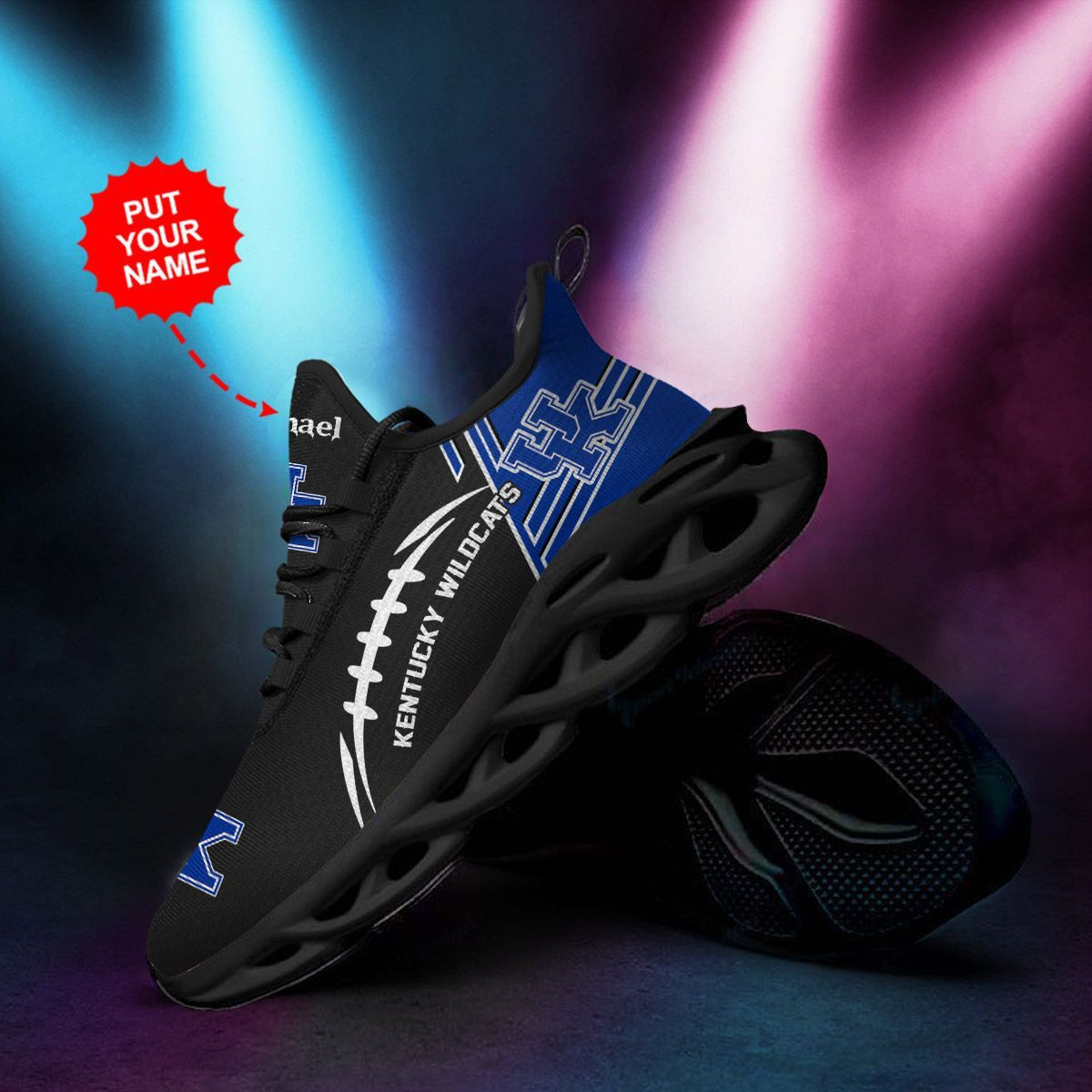 Kentucky Wildcats Custom Personalized Max Soul Sneakers Shoes - Famjoys Kentucky Wildcats Custom Personalized Max Soul Sneakers Shoes - Famjoys