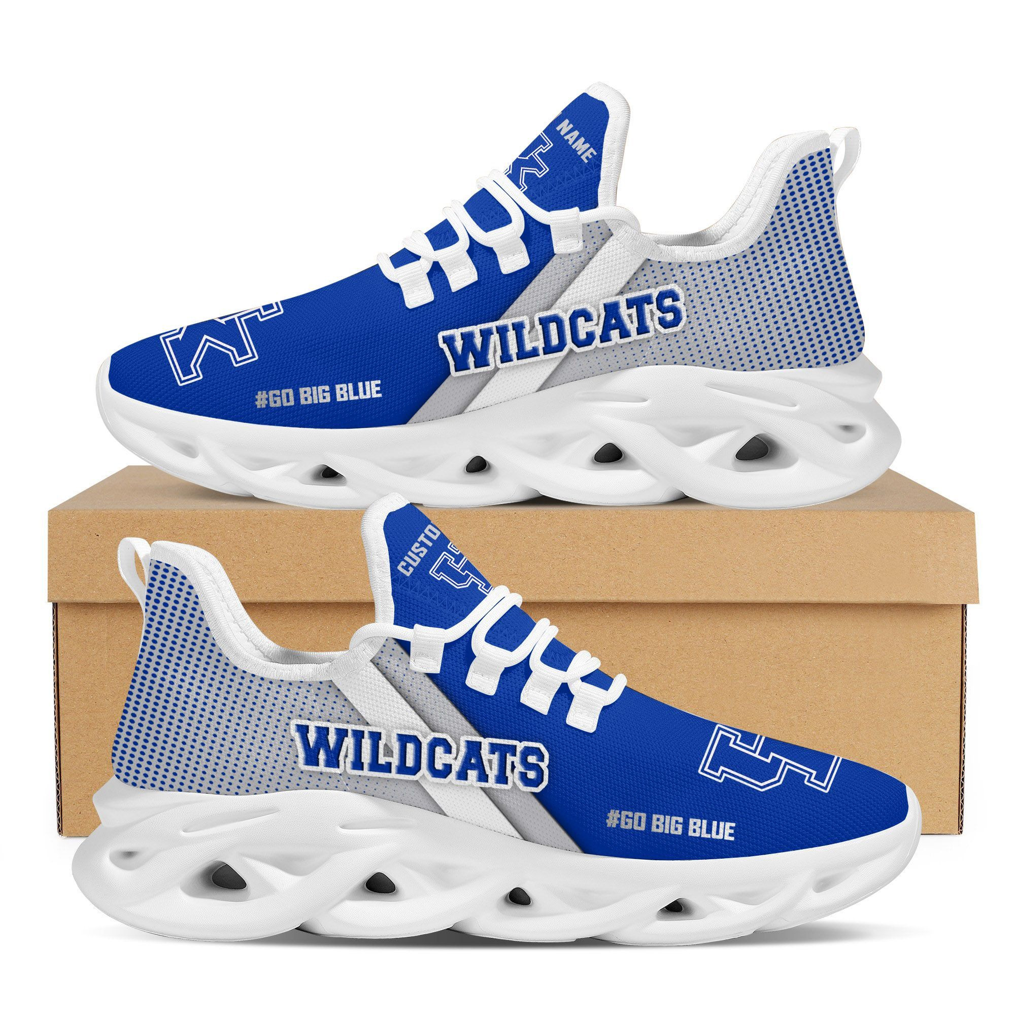 Kentucky Wildcats Custom Personalized Max Soul Sneakers Shoes University of Kentucky - Famjoys Kentucky Wildcats Custom Personalized Max Soul Sneakers Shoes University of Kentucky - Famjoys