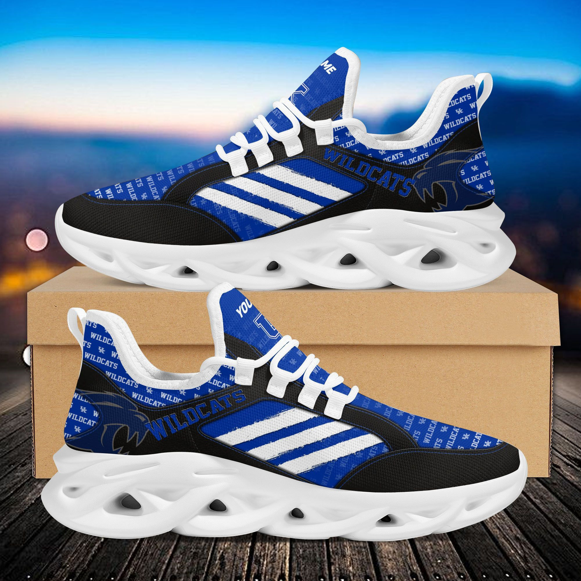 Kentucky Wildcats Custom Personalized Max Soul Sneakers Shoes University of Kentucky - Famjoys Kentucky Wildcats Custom Personalized Max Soul Sneakers Shoes University of Kentucky - Famjoys