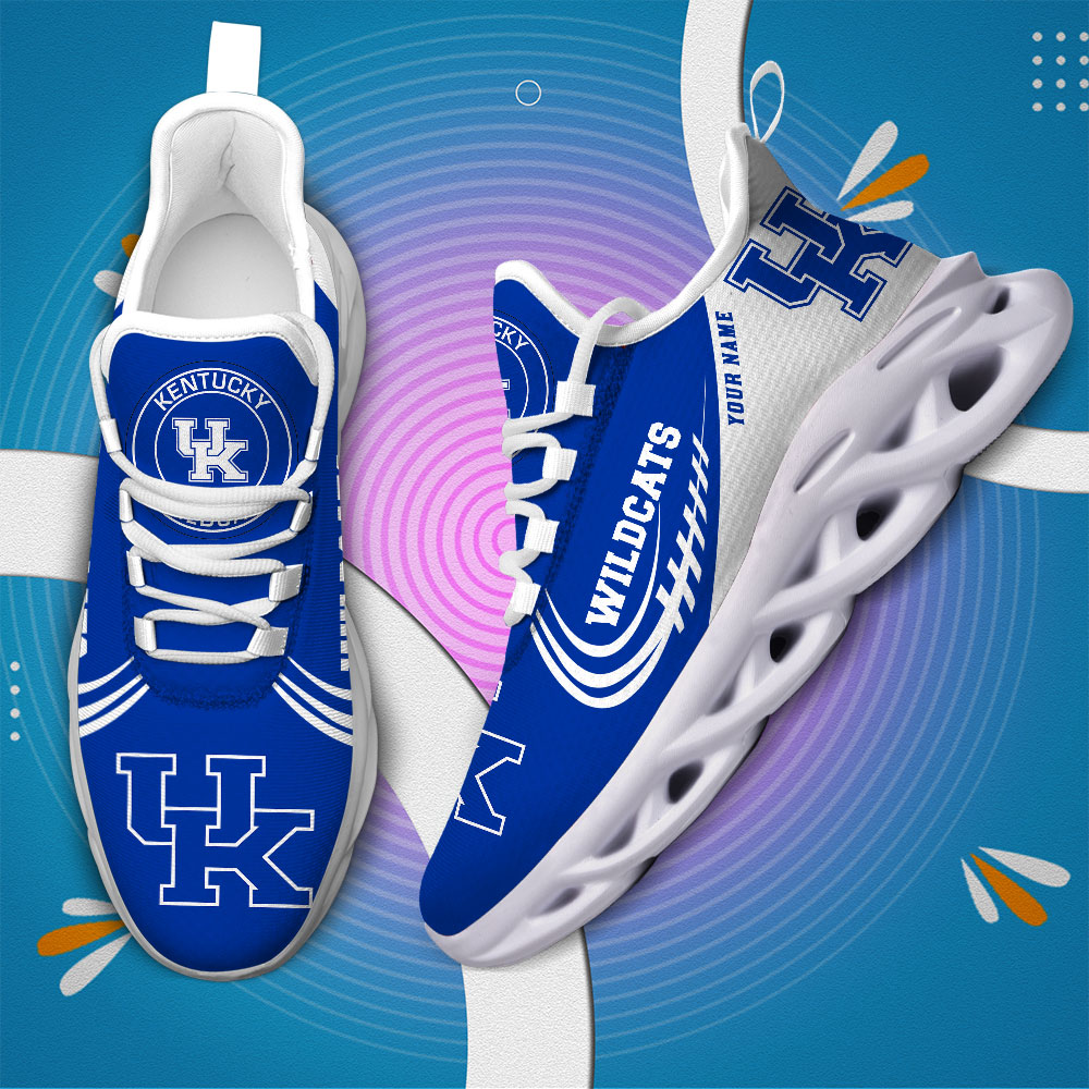 Kentucky Wildcats PERSONALIZED MAX SOUL SHOES T1 - Famjoys Kentucky Wildcats PERSONALIZED MAX SOUL SHOES T1 - Famjoys