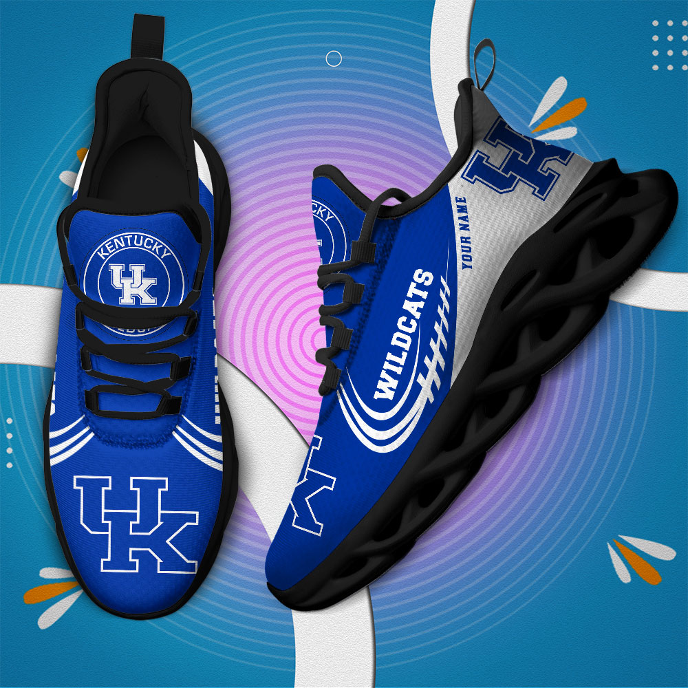 Kentucky Wildcats PERSONALIZED MAX SOUL SHOES T1 - Famjoys Kentucky Wildcats PERSONALIZED MAX SOUL SHOES T1 - Famjoys