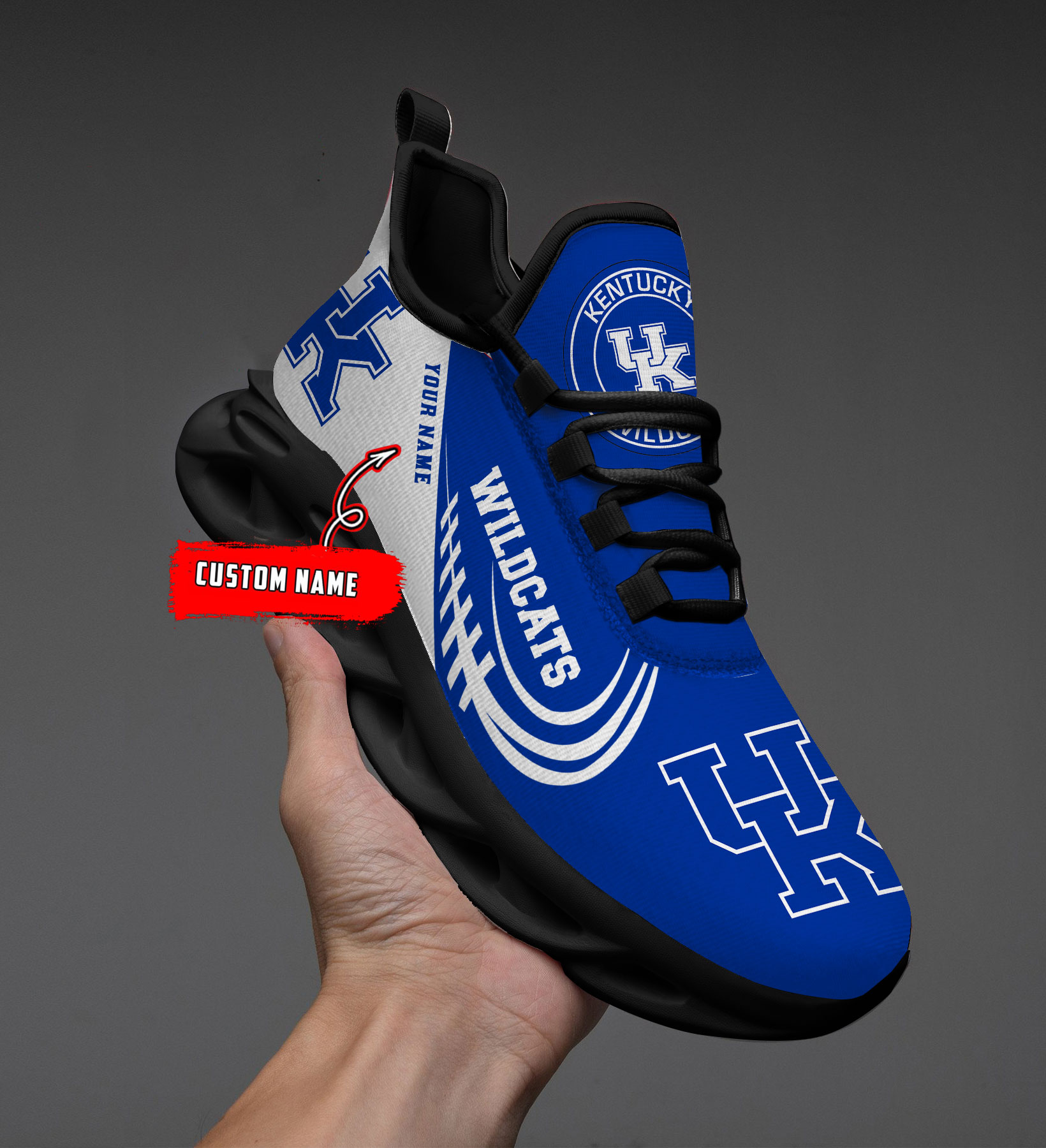 Kentucky Wildcats PERSONALIZED MAX SOUL SHOES T1 - Famjoys Kentucky Wildcats PERSONALIZED MAX SOUL SHOES T1 - Famjoys