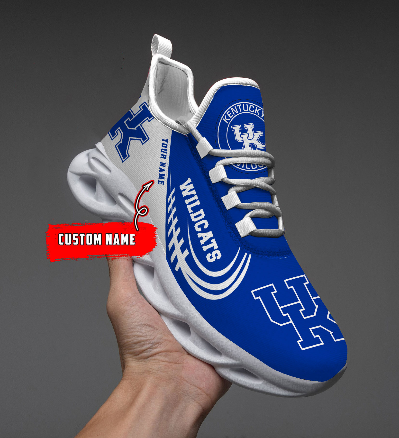 Kentucky Wildcats PERSONALIZED MAX SOUL SHOES T1 - Famjoys Kentucky Wildcats PERSONALIZED MAX SOUL SHOES T1 - Famjoys