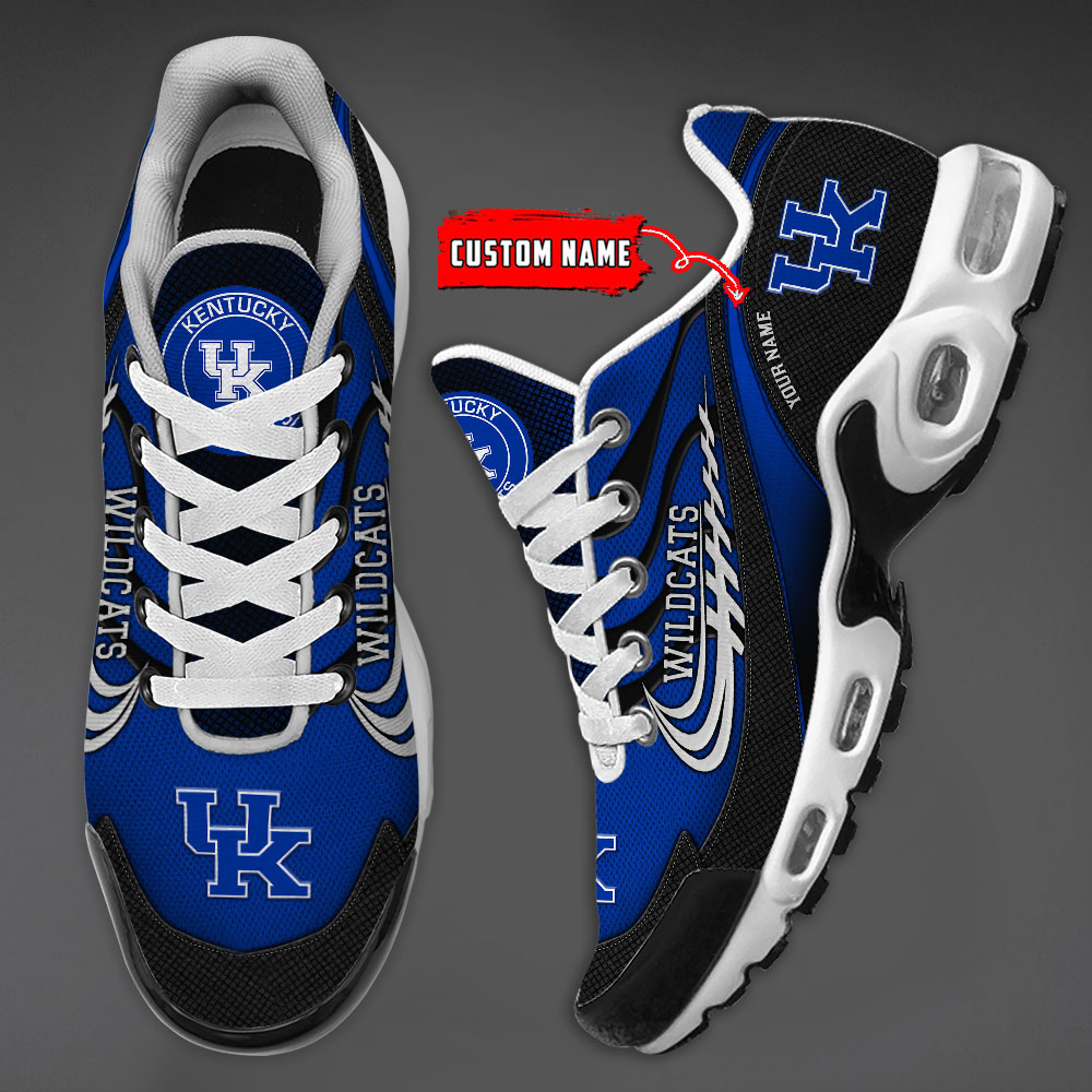 Kentucky Wildcats Personalized Name Air Cushion Sports Shoes Sneaker KLTNS220552 - Famjoys Kentucky Wildcats Personalized Name Air Cushion Sports Shoes Sneaker KLTNS220552 - Famjoys