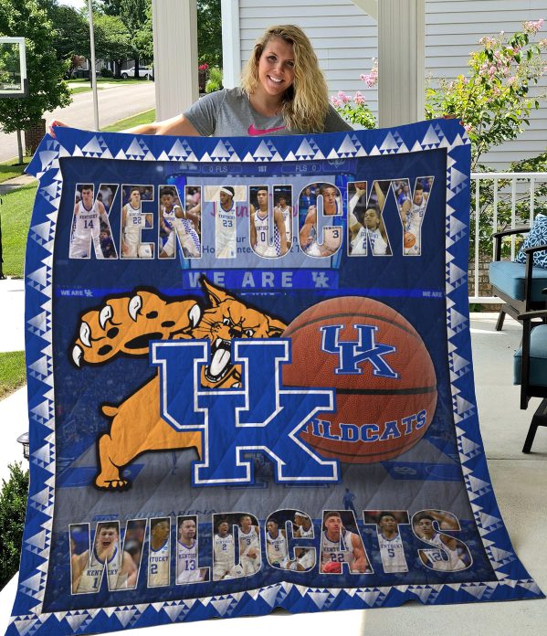 Kentucky Wildcats Quilt Blanket #908 - Famjoys Kentucky Wildcats Quilt Blanket #908 - Famjoys