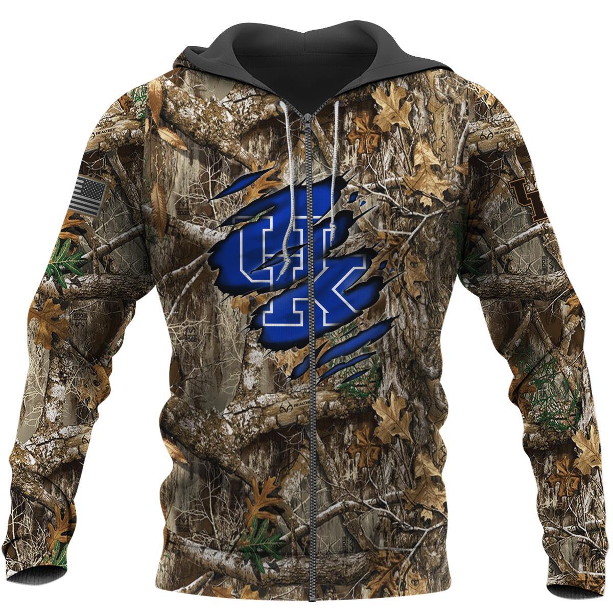 Kentucky Wildcats Realtree Hunting Camo TShirt, Hoodie, Sweatshirt, Zip Hoodie - Famjoys Kentucky Wildcats Realtree Hunting Camo TShirt, Hoodie, Sweatshirt, Zip Hoodie - Famjoys