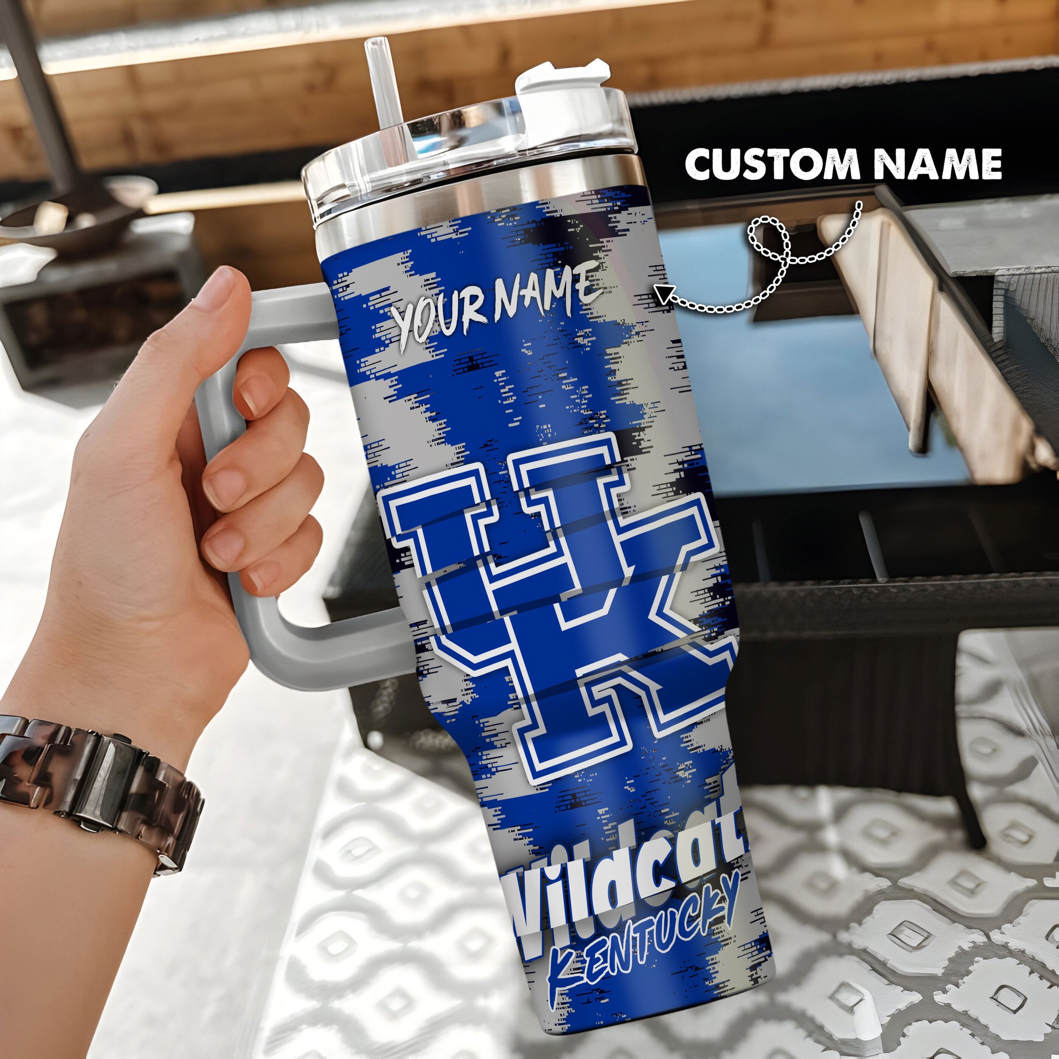 Kentucky Wildcats Stanley Tumbler - Famjoys Kentucky Wildcats Stanley Tumbler - Famjoys