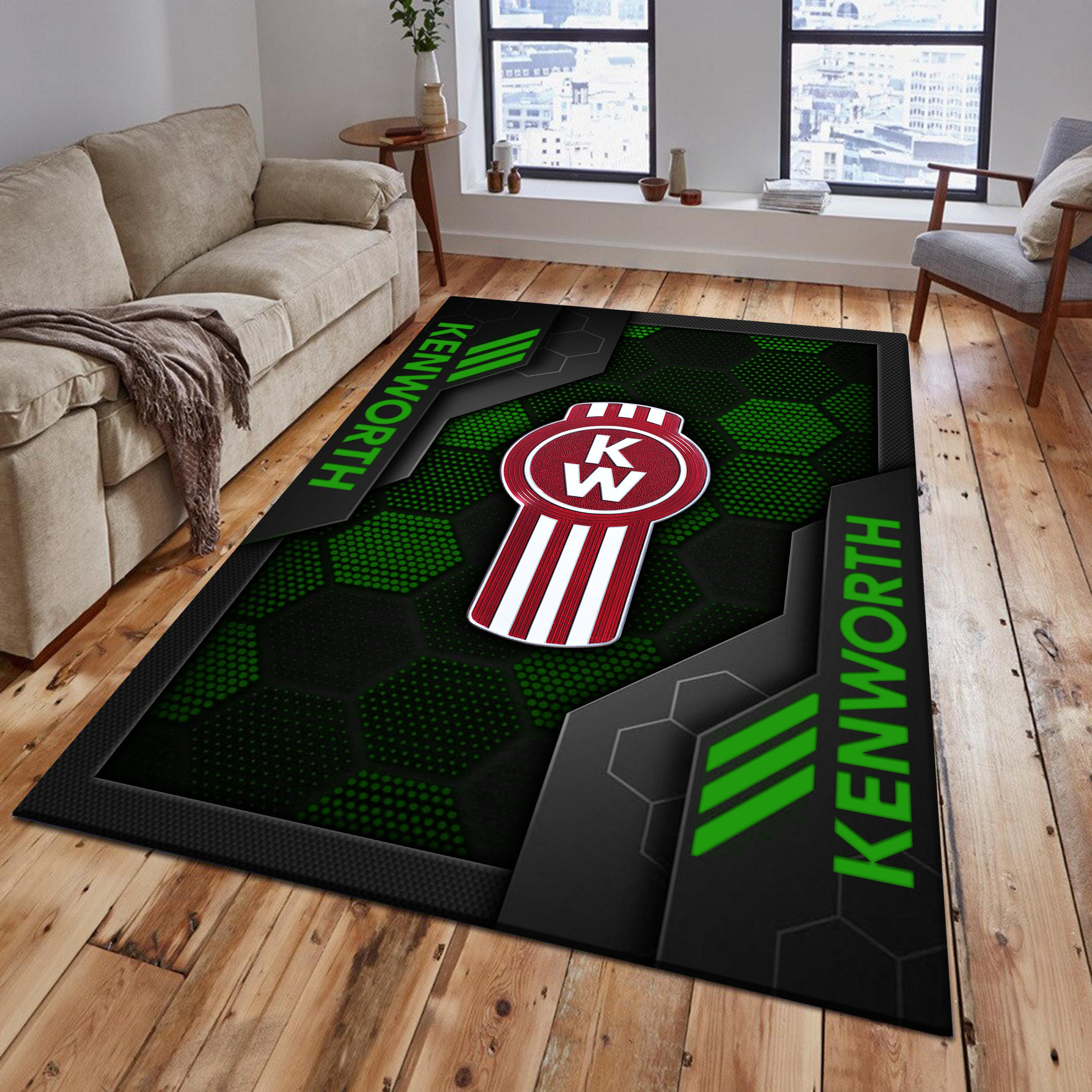 Kenworth Area Rugs 2671 Multicolor - Famjoys Kenworth Area Rugs 2671 Multicolor - Famjoys
