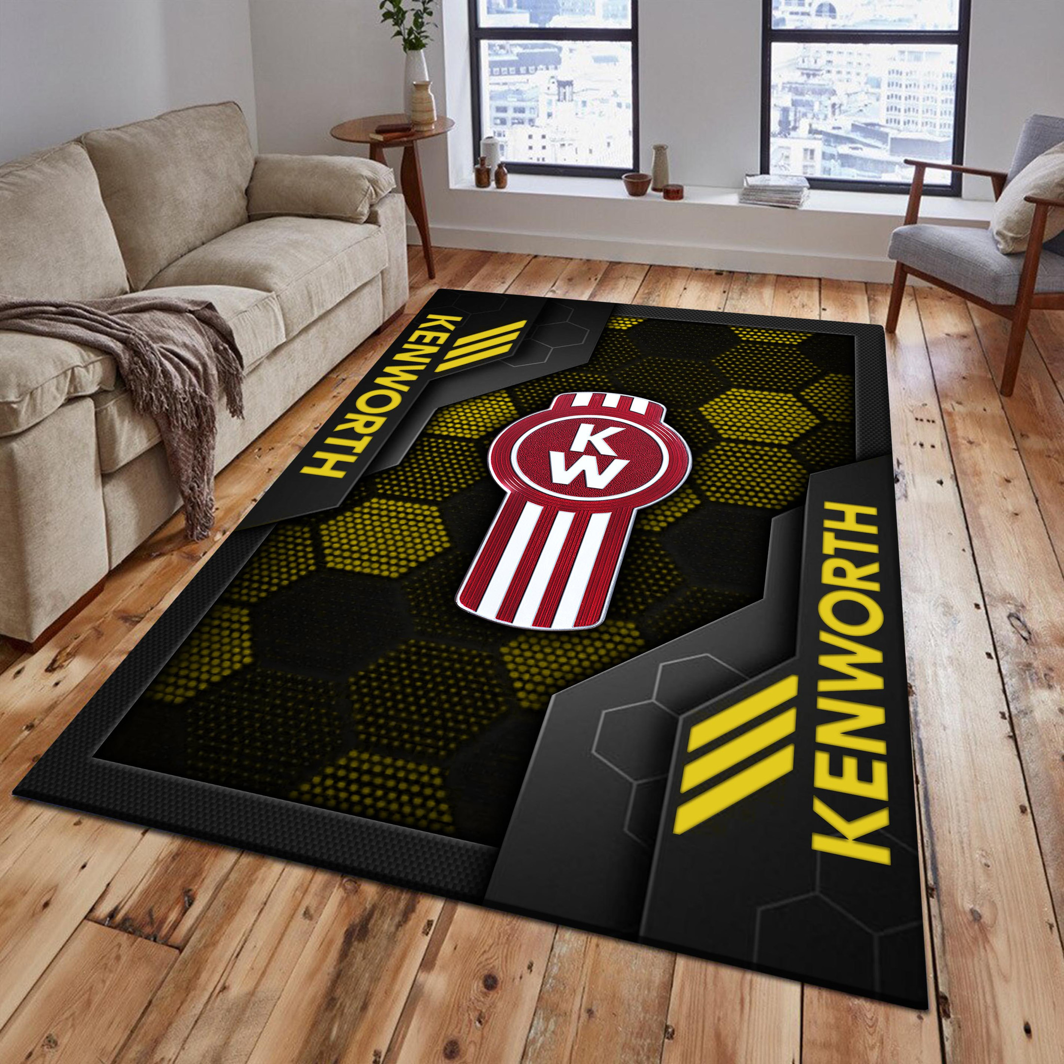 Kenworth Area Rugs 2671 Multicolor - Famjoys Kenworth Area Rugs 2671 Multicolor - Famjoys