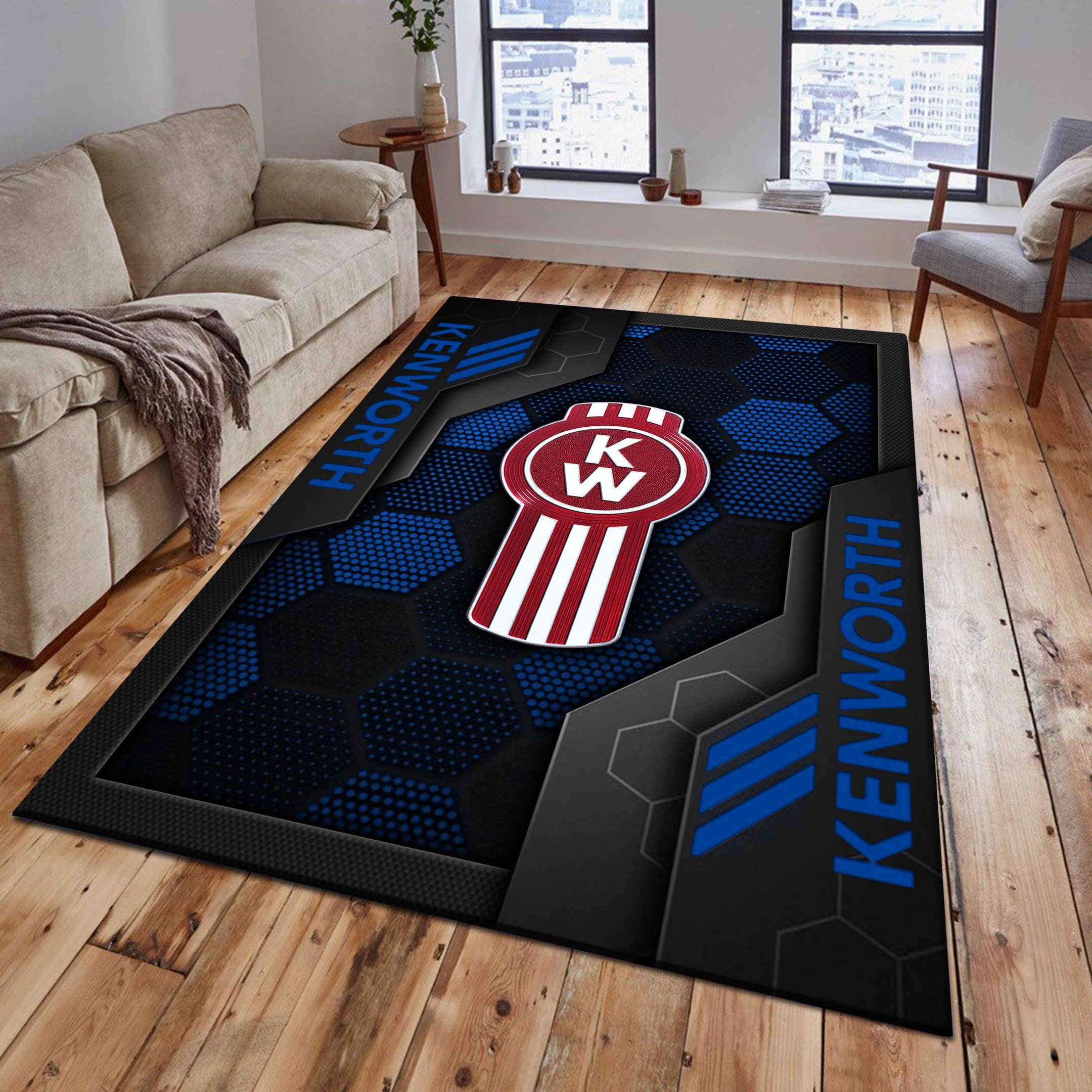Kenworth Area Rugs 2671 Multicolor - Famjoys Kenworth Area Rugs 2671 Multicolor - Famjoys