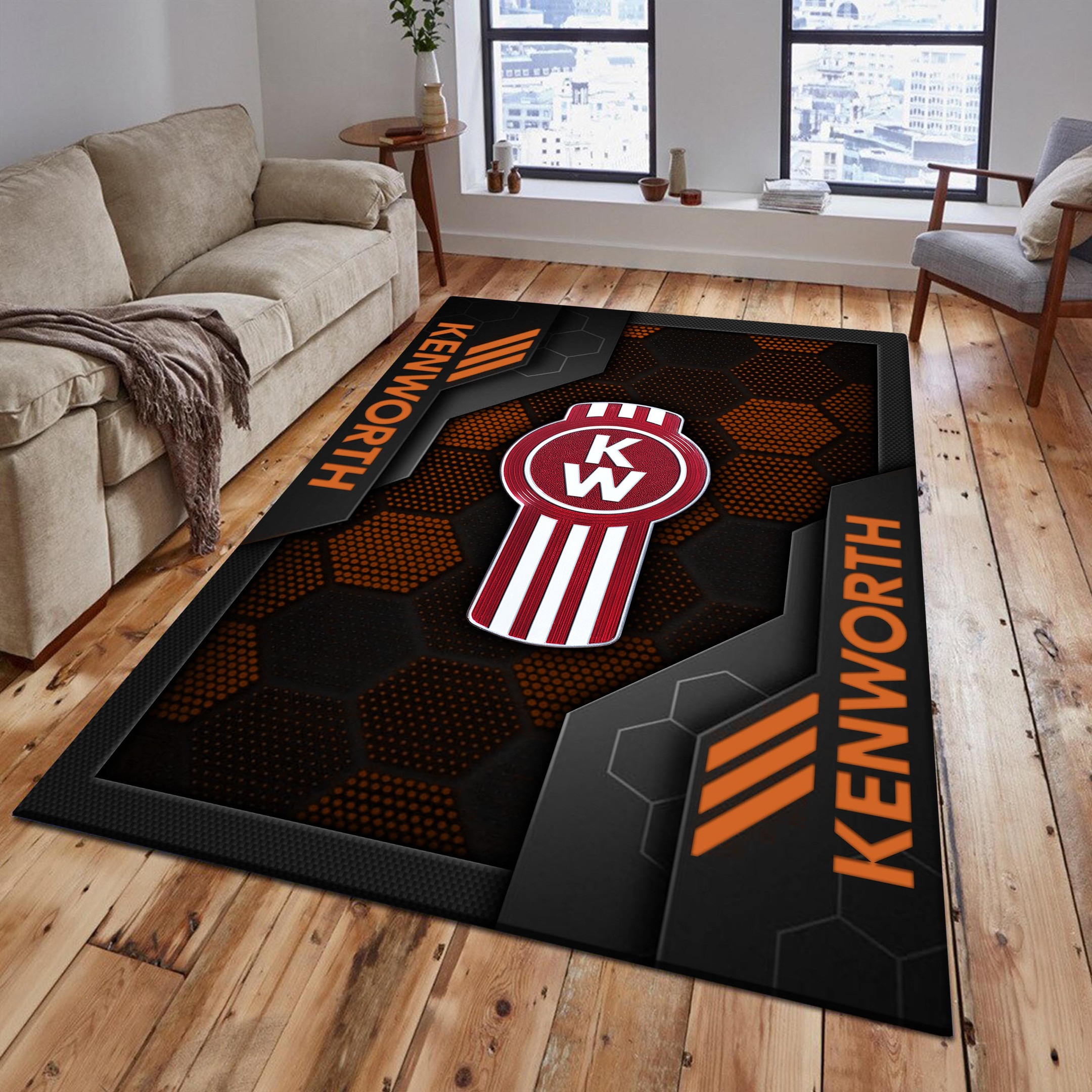 Kenworth Area Rugs 2671 Multicolor - Famjoys Kenworth Area Rugs 2671 Multicolor - Famjoys