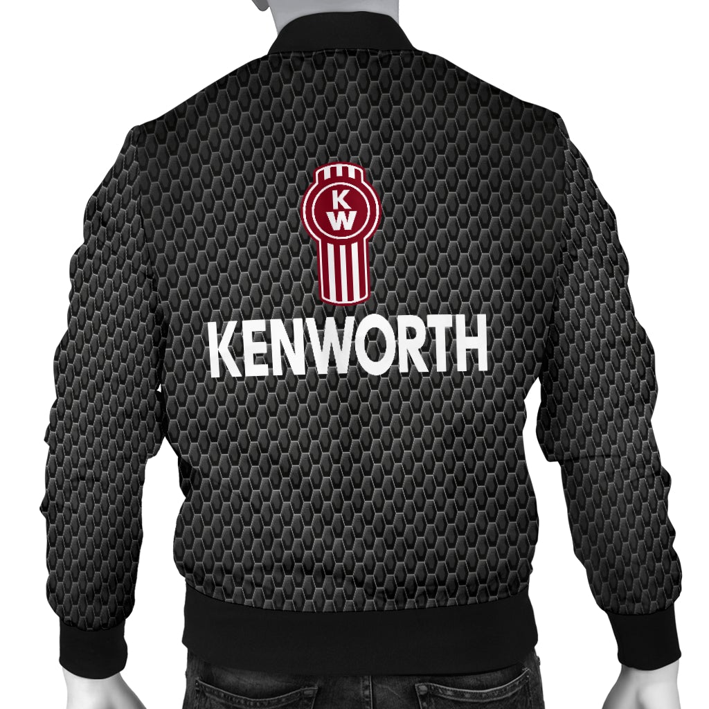 Kenworth Men's Bomber Jacket - Famjoys Kenworth Men's Bomber Jacket - Famjoys