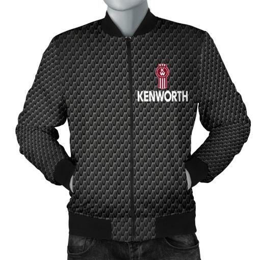Kenworth Men's Bomber Jacket - Famjoys Kenworth Men's Bomber Jacket - Famjoys