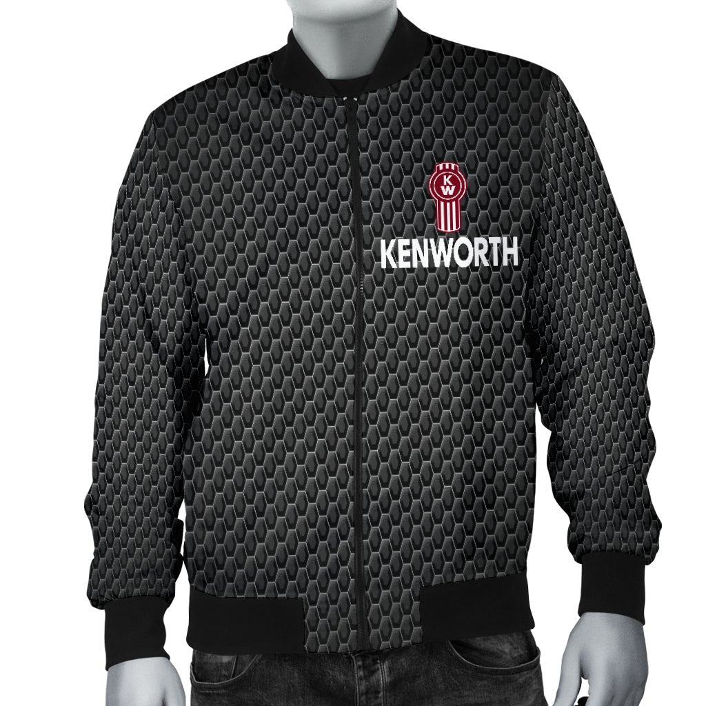 Kenworth Men's Bomber Jacket - Famjoys Kenworth Men's Bomber Jacket - Famjoys