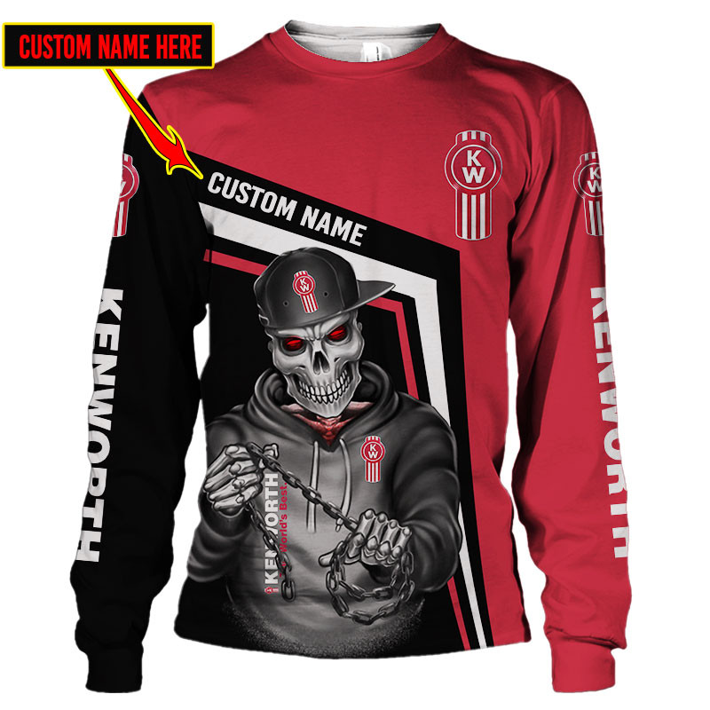 Kenworth Skull Tshirt, sweatshirt, Polo, Hawaiian, Hoodie 3D Apparel Full Printing Custom Name - Famjoys Kenworth Skull Tshirt, sweatshirt, Polo, Hawaiian, Hoodie 3D Apparel Full Printing Custom Name - Famjoys
