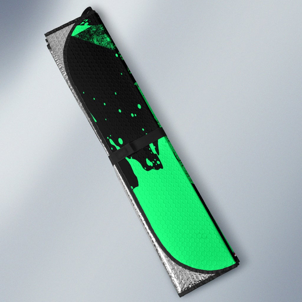 Kenworth Windshield Sun shade Green - Famjoys Kenworth Windshield Sun shade Green - Famjoys