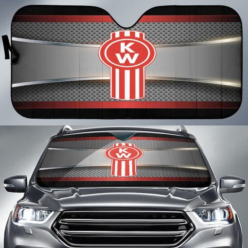 Kenworth Windshield Sun Shade V3 - Famjoys Kenworth Windshield Sun Shade V3 - Famjoys