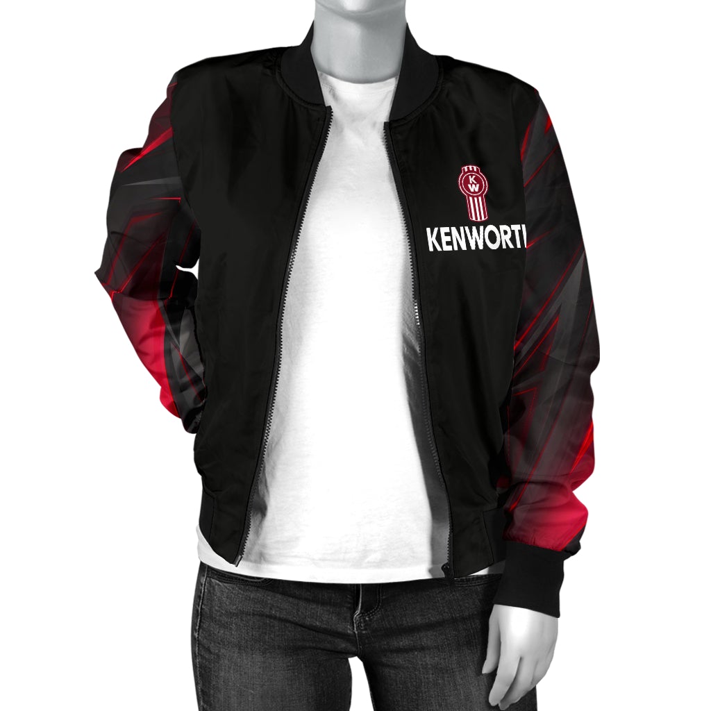 Kenworth Women's Bomber Jacket - Famjoys Kenworth Women's Bomber Jacket - Famjoys
