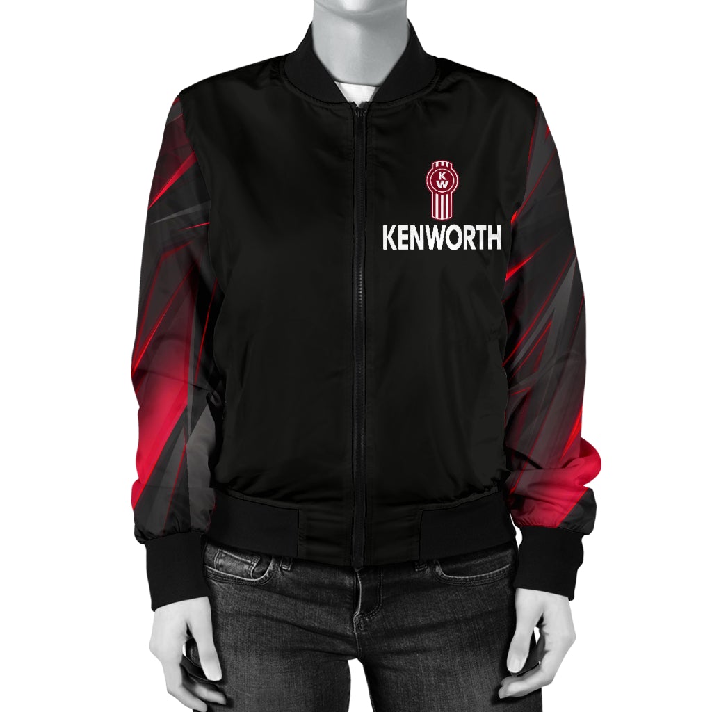Kenworth Women's Bomber Jacket - Famjoys Kenworth Women's Bomber Jacket - Famjoys