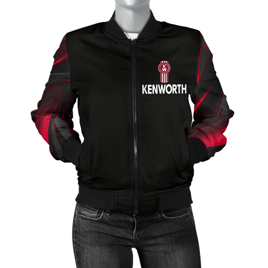 Kenworth Women's Bomber Jacket - Famjoys Kenworth Women's Bomber Jacket - Famjoys