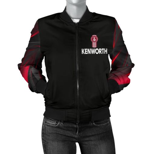 Kenworth Women's Bomber Jacket - Famjoys Kenworth Women's Bomber Jacket - Famjoys
