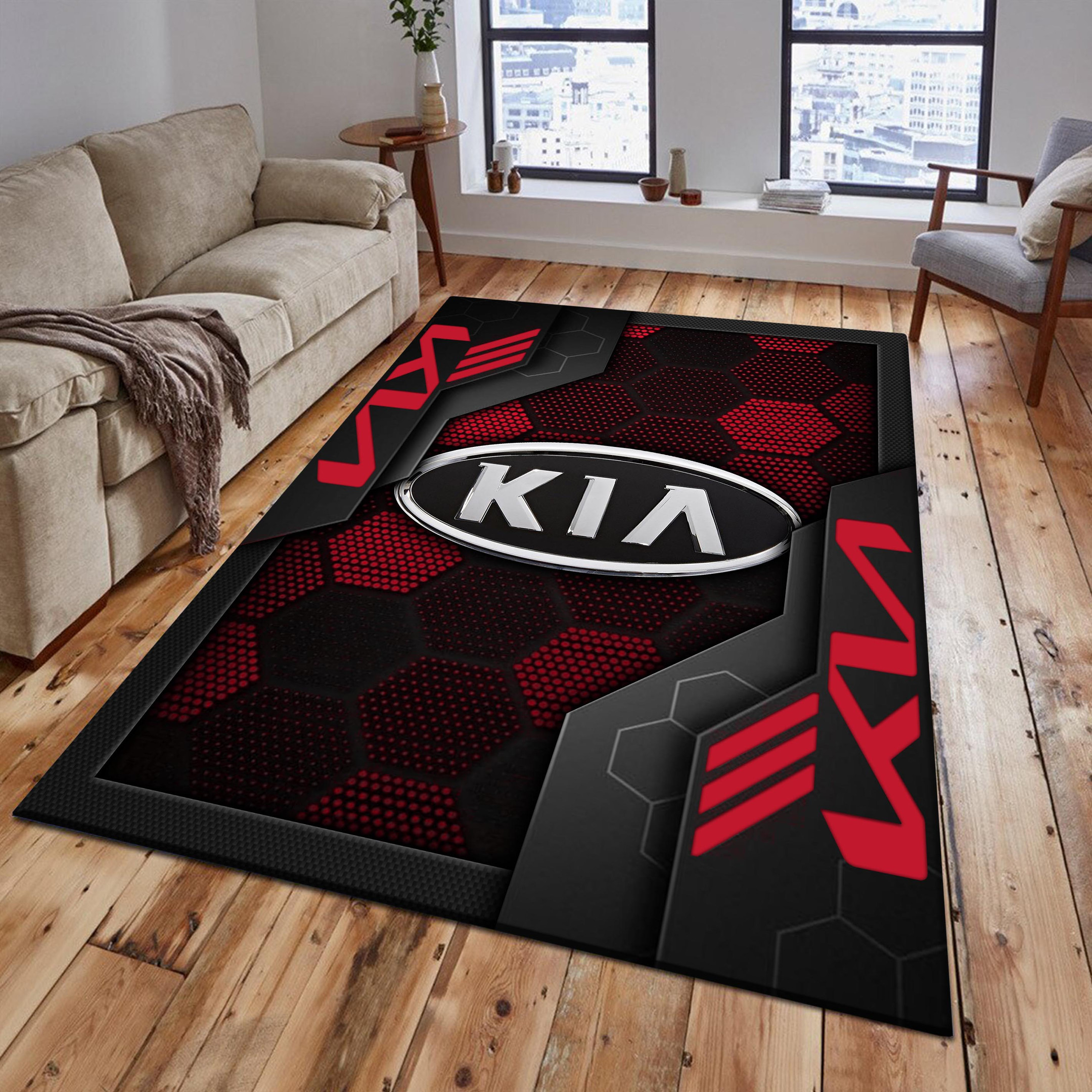 Kia Area Rugs 2537 Multicolor - Famjoys Kia Area Rugs 2537 Multicolor - Famjoys