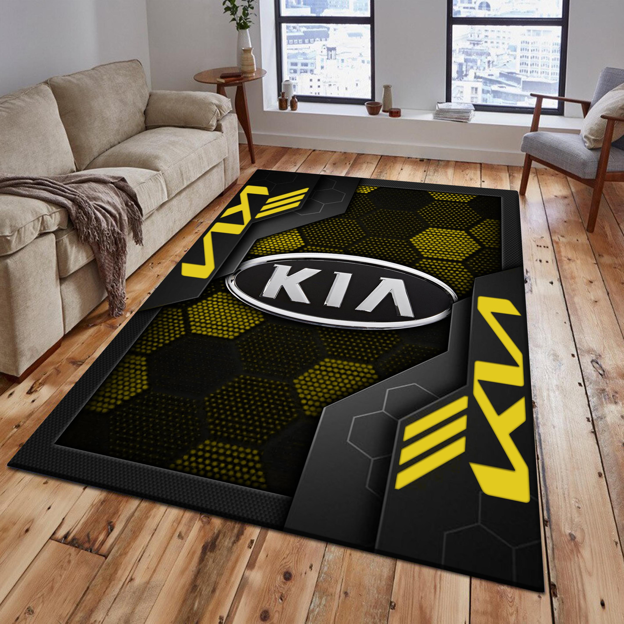 Kia Area Rugs 2537 Multicolor - Famjoys Kia Area Rugs 2537 Multicolor - Famjoys