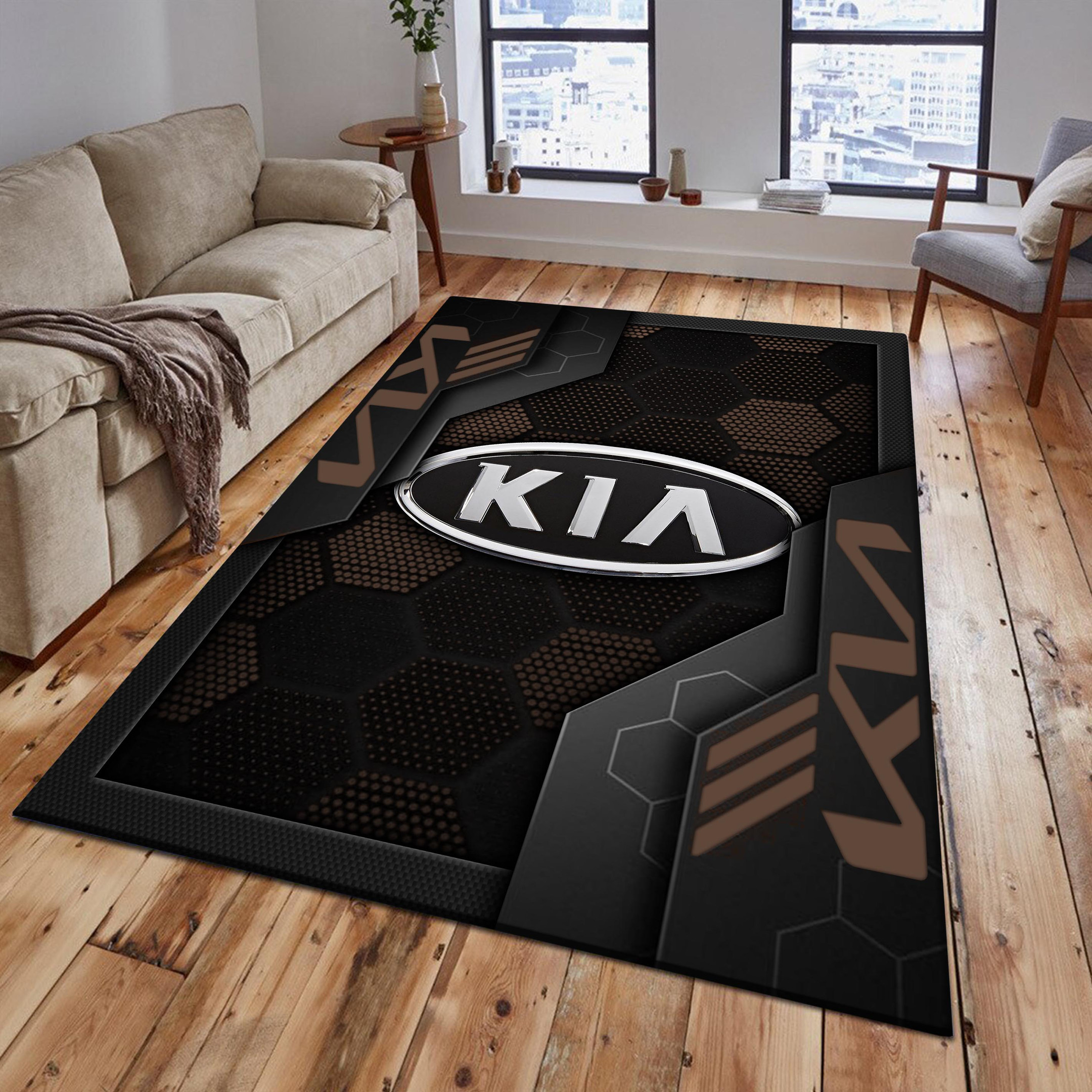 Kia Area Rugs 2537 Multicolor - Famjoys Kia Area Rugs 2537 Multicolor - Famjoys