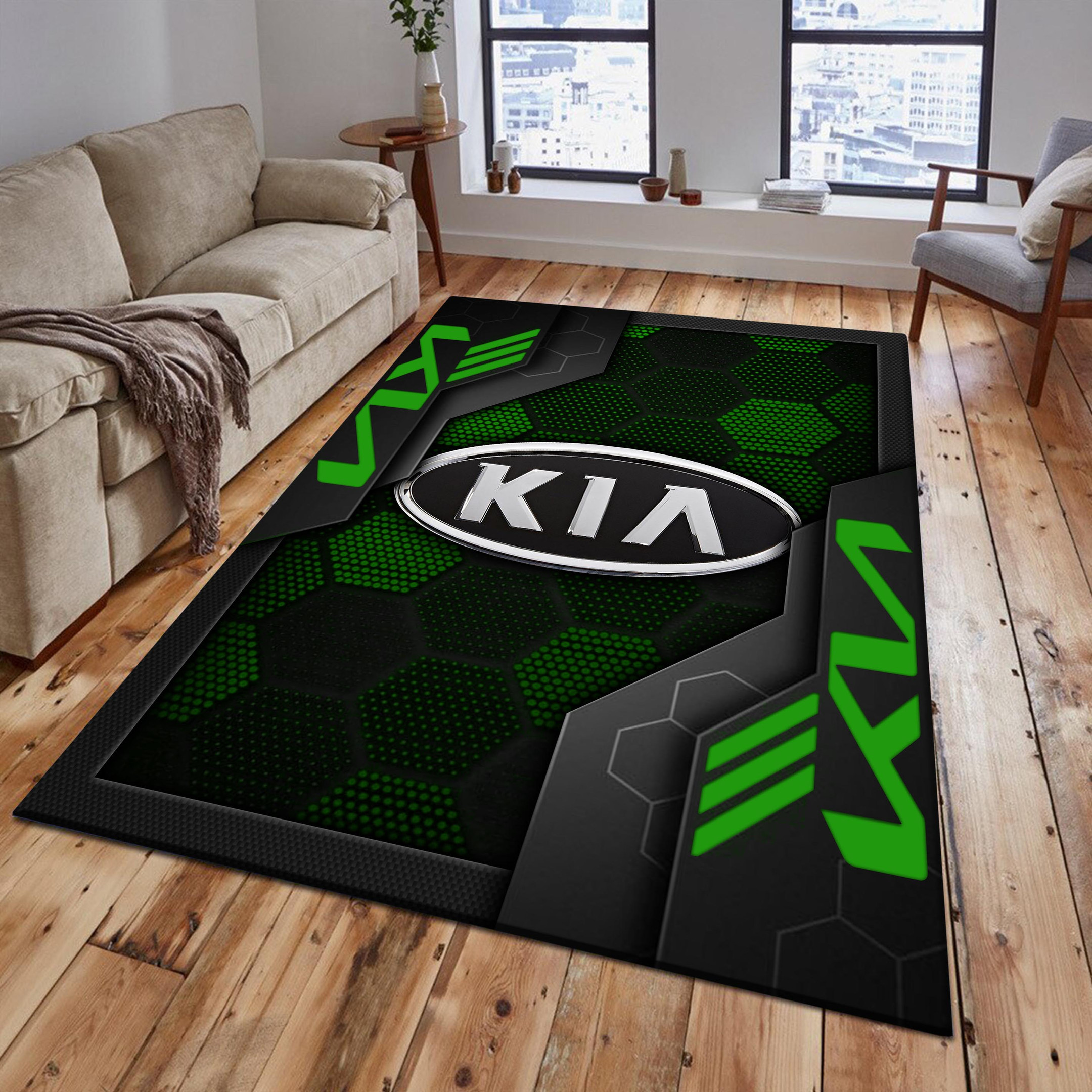 Kia Area Rugs 2537 Multicolor - Famjoys Kia Area Rugs 2537 Multicolor - Famjoys