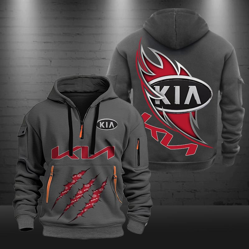 Kia New Zip Hoodie 0453 Multicolor - Famjoys Kia New Zip Hoodie 0453 Multicolor - Famjoys