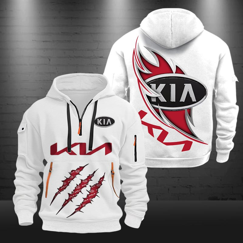 Kia New Zip Hoodie 0453 Multicolor - Famjoys Kia New Zip Hoodie 0453 Multicolor - Famjoys