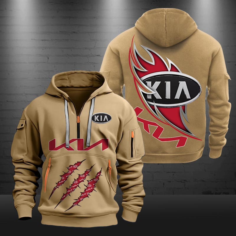Kia New Zip Hoodie 0453 Multicolor - Famjoys Kia New Zip Hoodie 0453 Multicolor - Famjoys