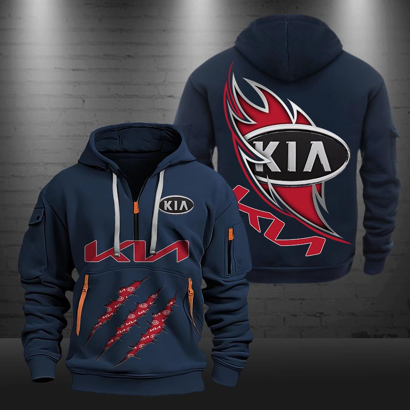 Kia New Zip Hoodie 0453 Multicolor - Famjoys Kia New Zip Hoodie 0453 Multicolor - Famjoys