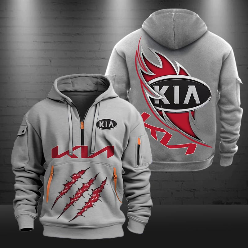 Kia New Zip Hoodie 0453 Multicolor - Famjoys Kia New Zip Hoodie 0453 Multicolor - Famjoys
