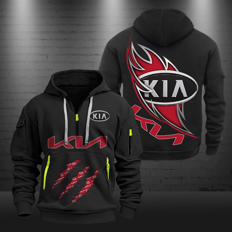 Kia New Zip Hoodie 0453 Multicolor - Famjoys Kia New Zip Hoodie 0453 Multicolor - Famjoys