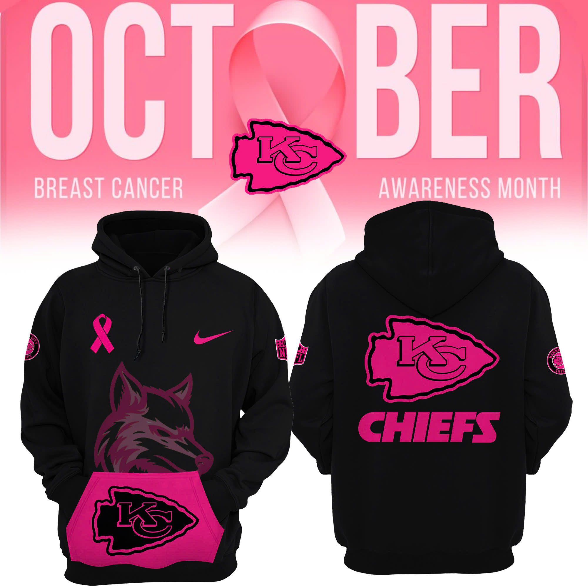 Kid’s Black Kansas City Chiefs Crucial Catch Club Pullover Hoodie - Famjoys Kid’s Black Kansas City Chiefs Crucial Catch Club Pullover Hoodie - Famjoys
