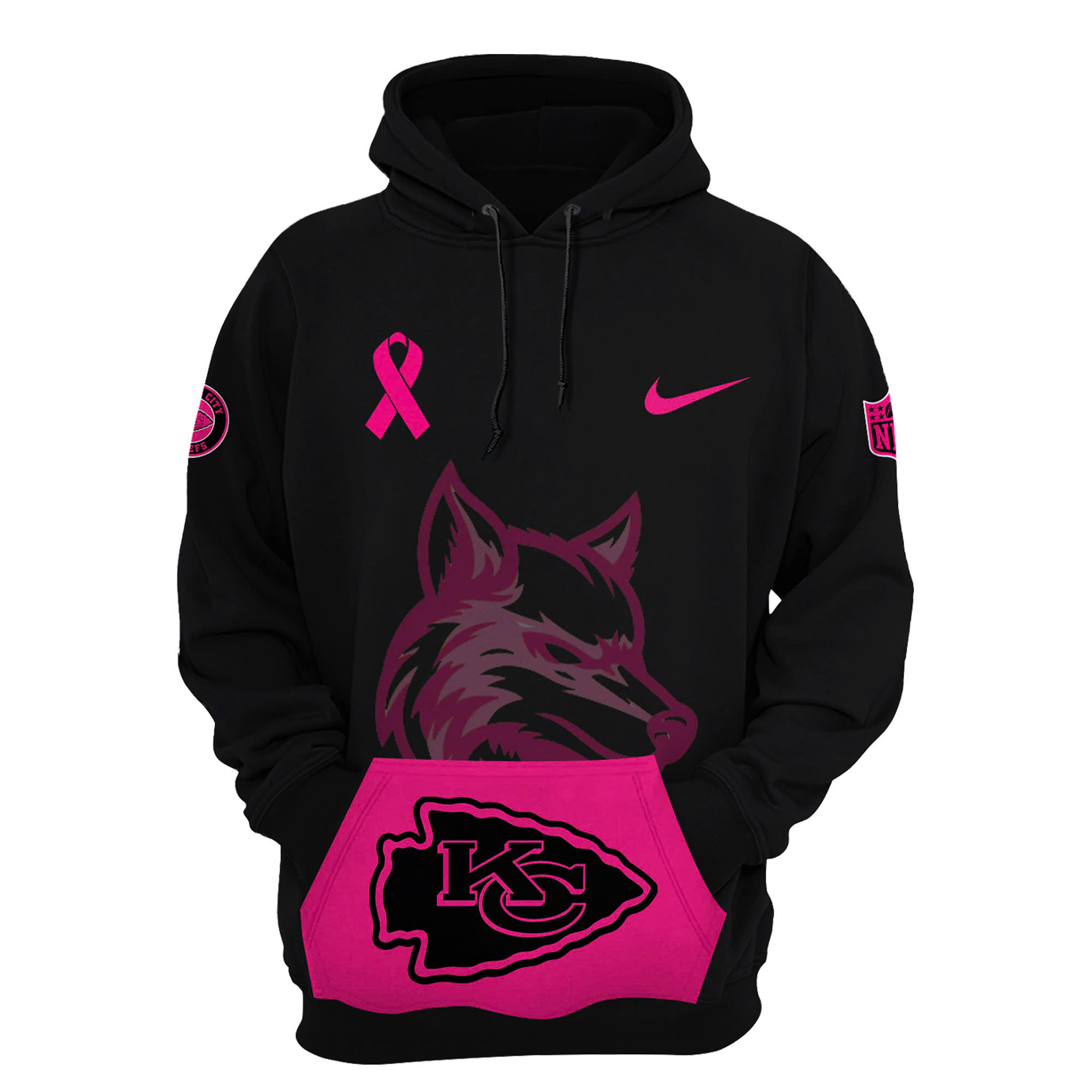 Kid’s Black Kansas City Chiefs Crucial Catch Club Pullover Hoodie - Famjoys Kid’s Black Kansas City Chiefs Crucial Catch Club Pullover Hoodie - Famjoys