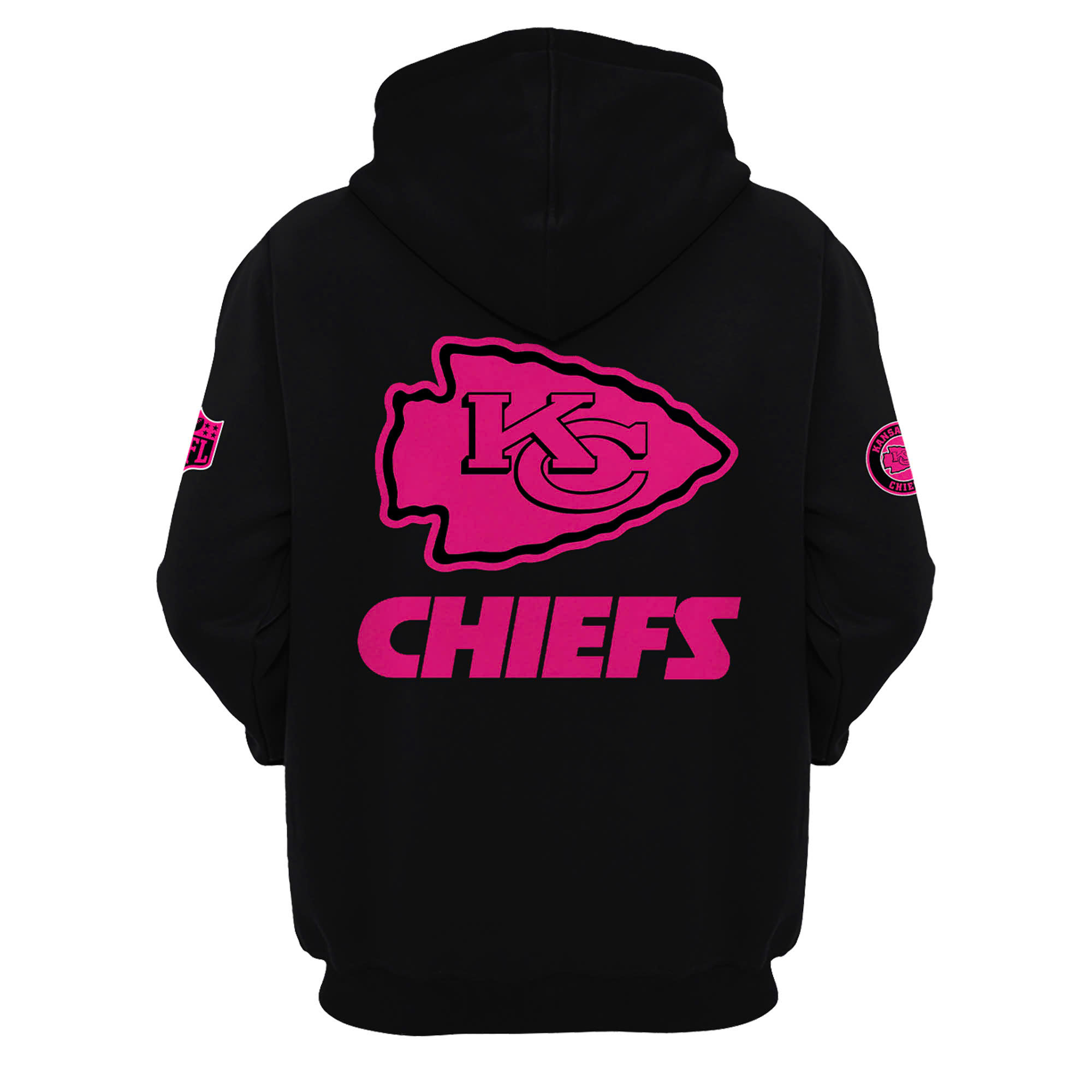 Kid’s Black Kansas City Chiefs Crucial Catch Club Pullover Hoodie - Famjoys Kid’s Black Kansas City Chiefs Crucial Catch Club Pullover Hoodie - Famjoys