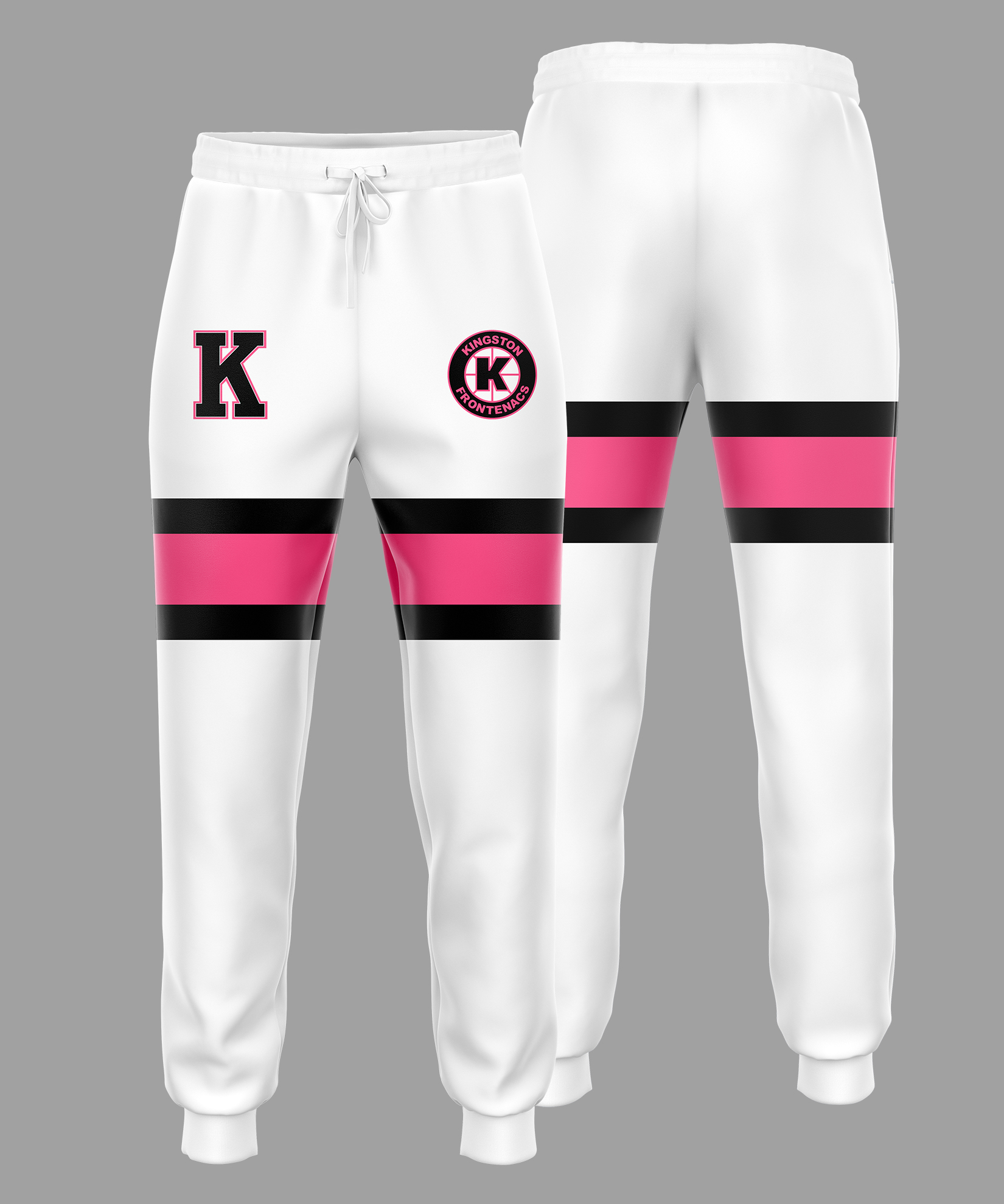 Kingston Frontenacs x Pink in the Rink Hoodie - Famjoys Kingston Frontenacs x Pink in the Rink Hoodie - Famjoys
