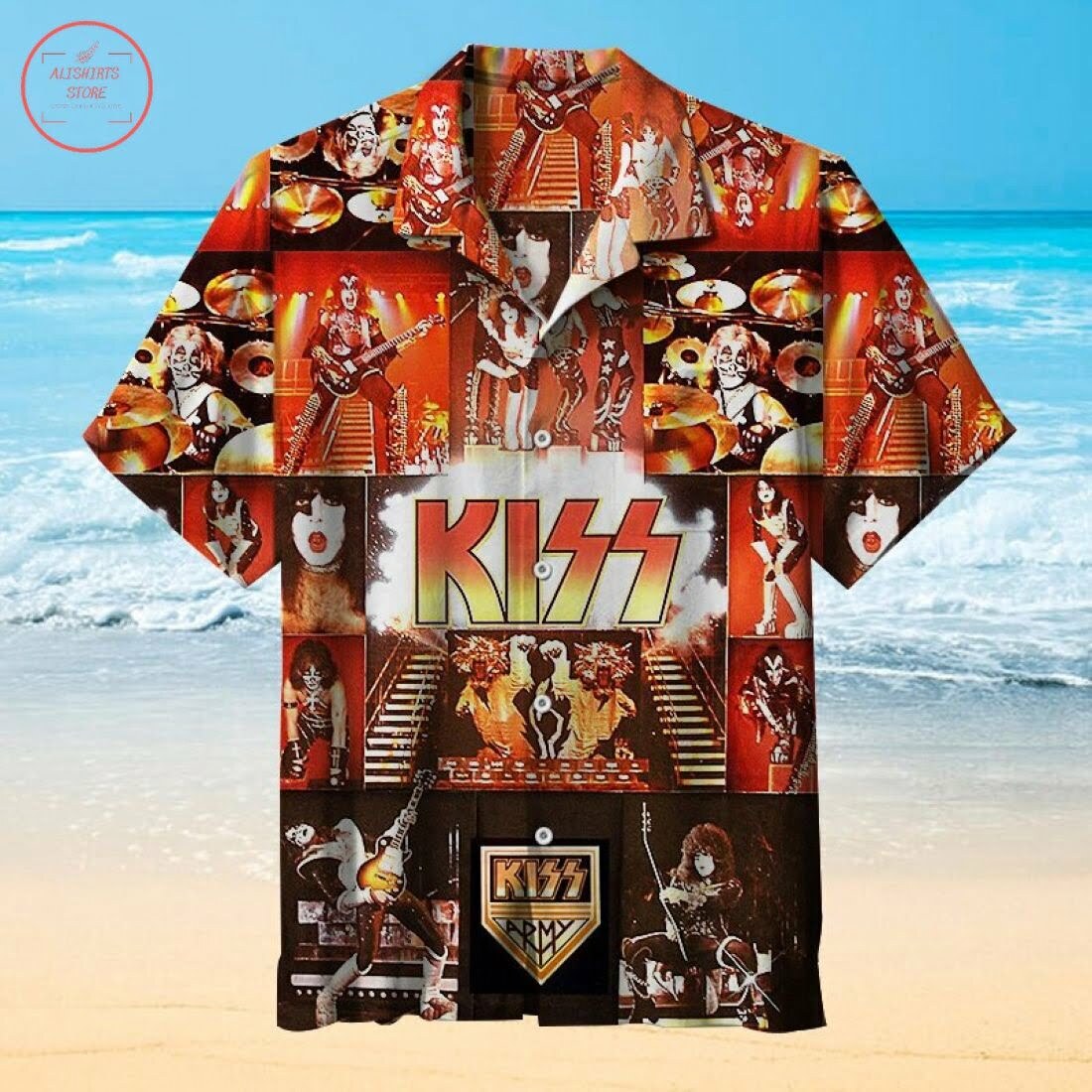 Kiss Hawaiian Shirt