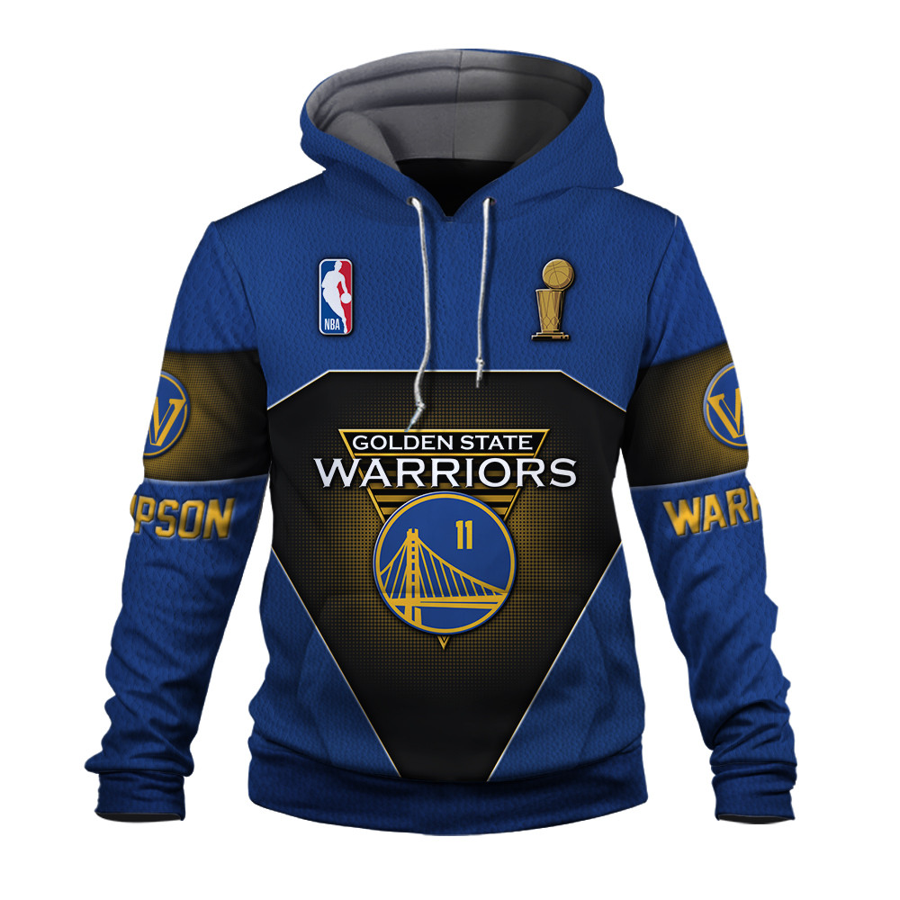 Klay Thompson 11 NBA Golden State Warriors I Am A Warrior Unisex 3D Hoodie - Famjoys Klay Thompson 11 NBA Golden State Warriors I Am A Warrior Unisex 3D Hoodie - Famjoys