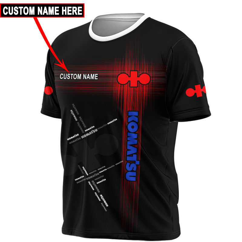 Komatsu Skull Tshirt, sweatshirt, Polo, Hawaiian, Hoodie 3D Apparel Full Printing Custom Name - Famjoys Komatsu Skull Tshirt, sweatshirt, Polo, Hawaiian, Hoodie 3D Apparel Full Printing Custom Name - Famjoys